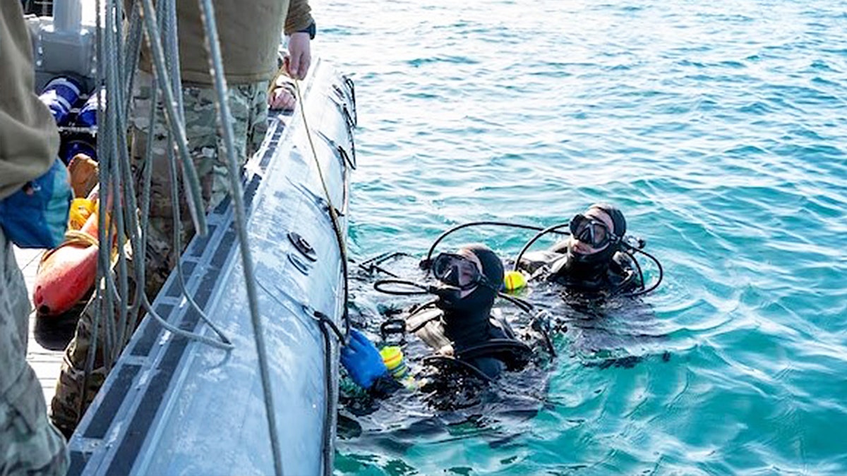 Search for the Chinese surveillance balloon debris. 