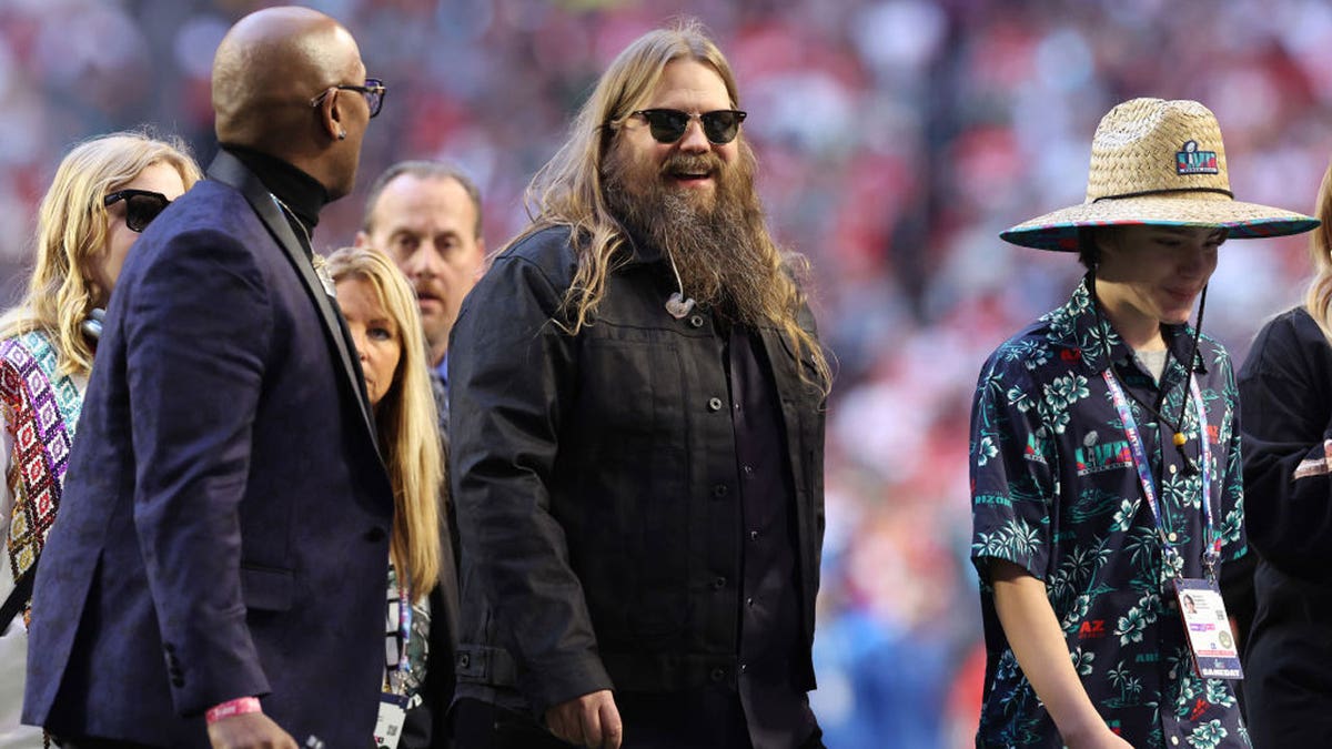 Chris Stapleton and family