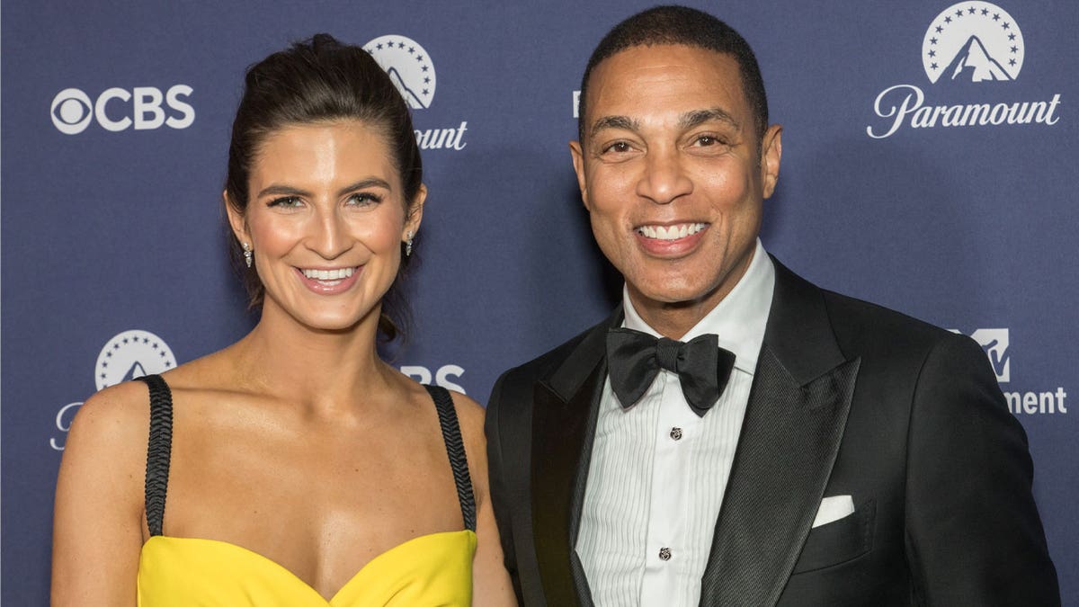 Kaitlan Collins and Don Lemon on red carpet