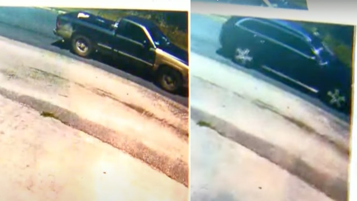 Screenshots of vehicles taken from surveillance footage.