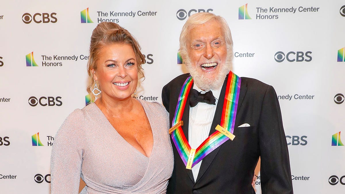 Dick Van Dyke with his wife Arlene Silver