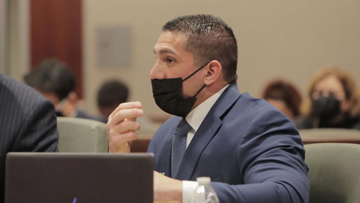 Deputy District Attorney Shea Sanna at the Hannah Tubbs hearing in Antelope Valley Juvenile Court, California on Jan. 27, 2022.