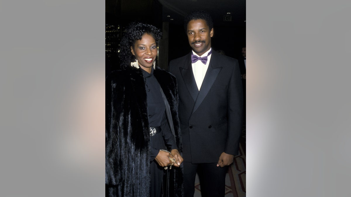 Denzel Washington and wife Pauletta