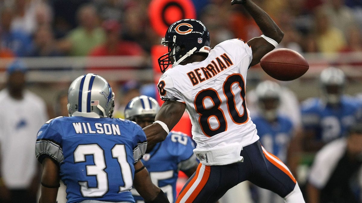 Stanley Wilson during a Lions game