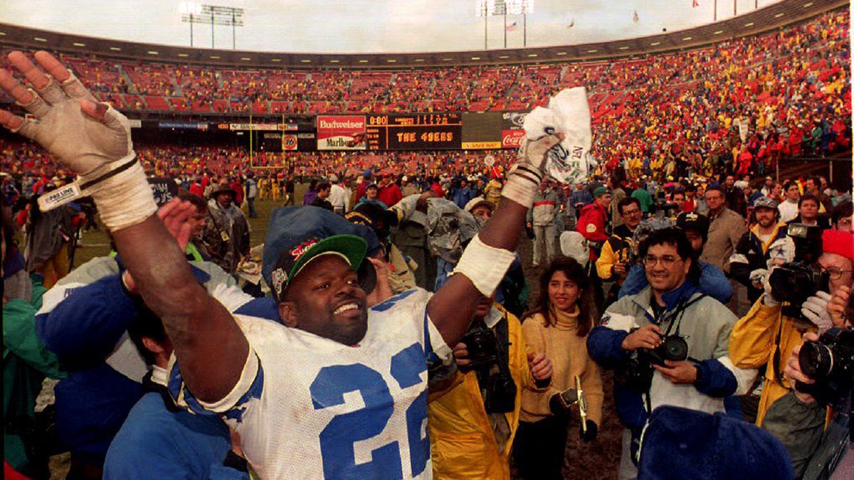 Emmitt Smith at the 1992 NFC Championship