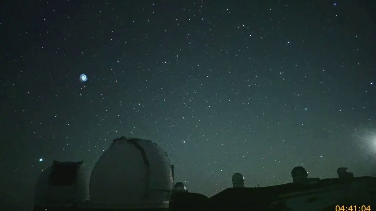 The Subaru Telescope on Maunakea shared the video