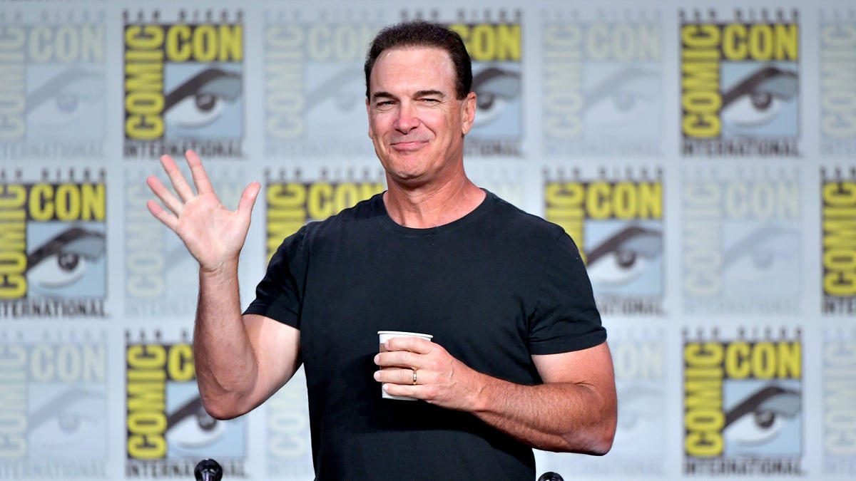 Family Guy star Patrick Warburton at Comic Con