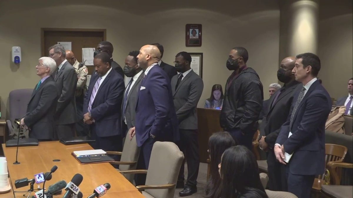Former Memphis police officers enter not guilty pleas in Tyre Nichols death