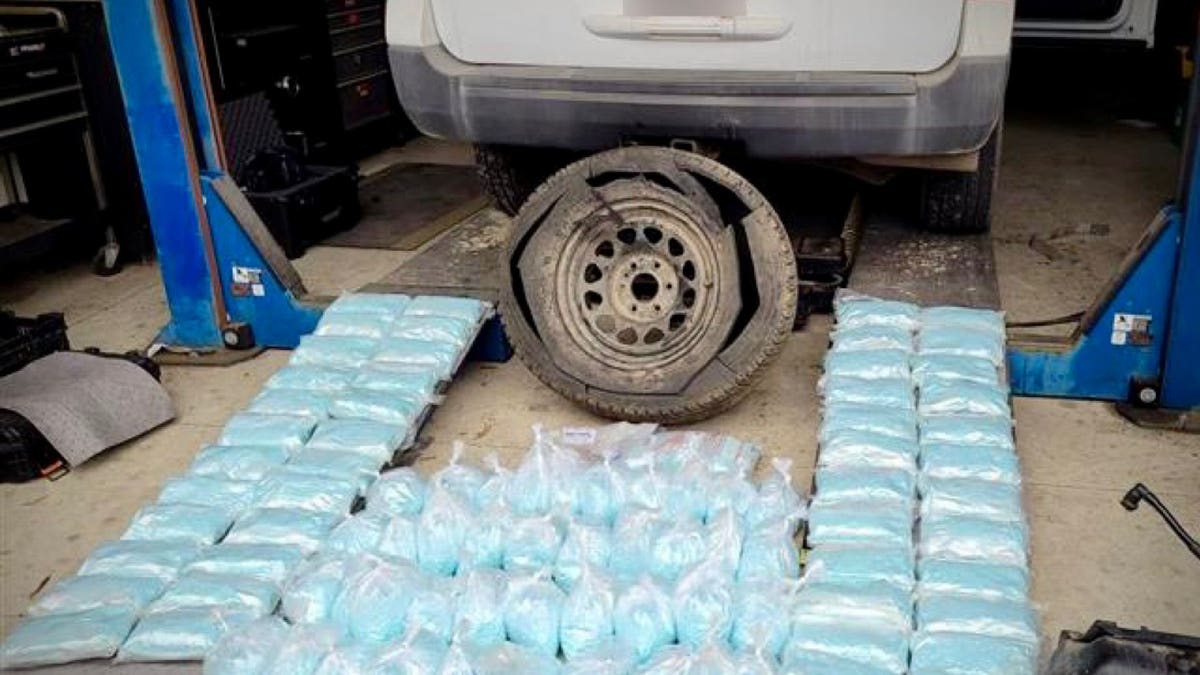 U.S. Border patrol agents seized six pounds of fentanyl, worth $83,000, the week of July 24 in Tucson, Arizona