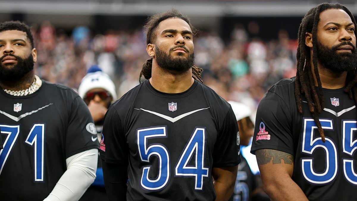 Fred Warner at the Pro Bowl