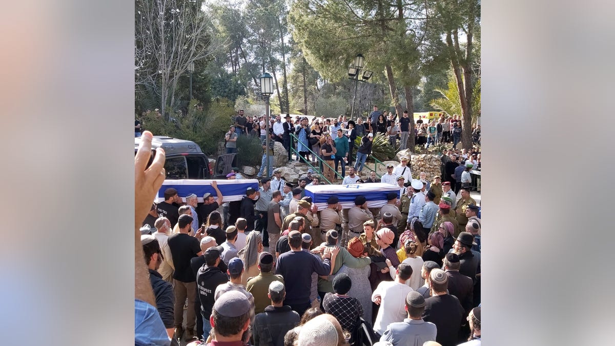 Funeral of Hillel and Yagael Yaniv