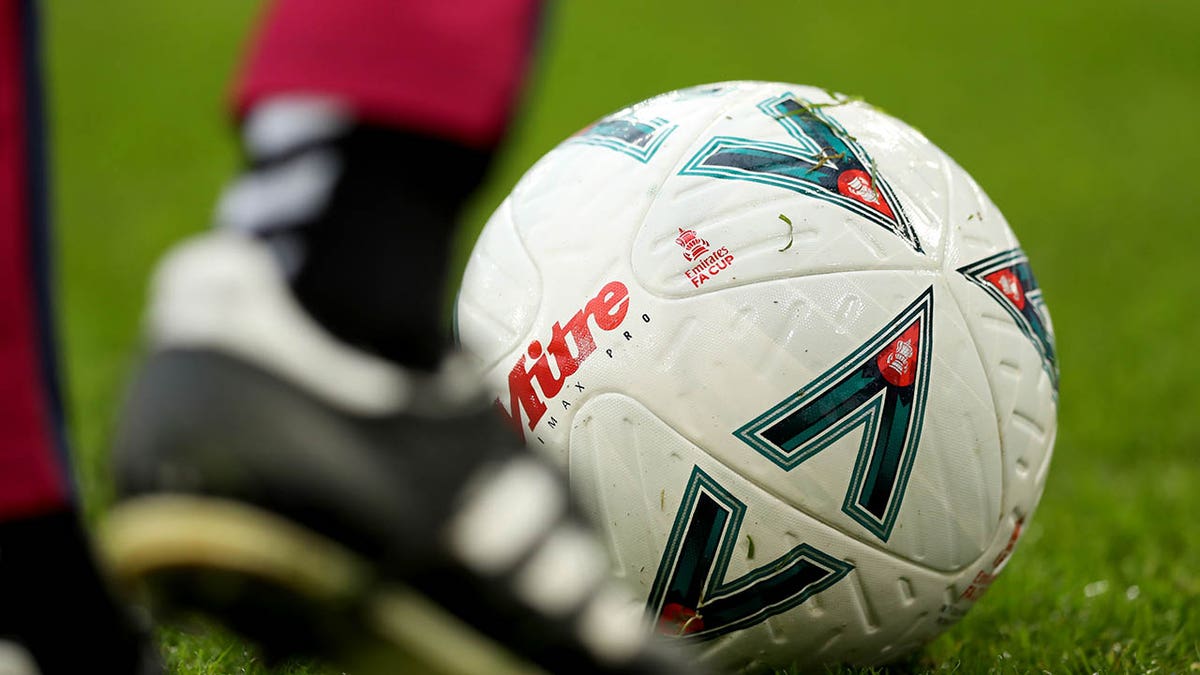 A soccer ball
