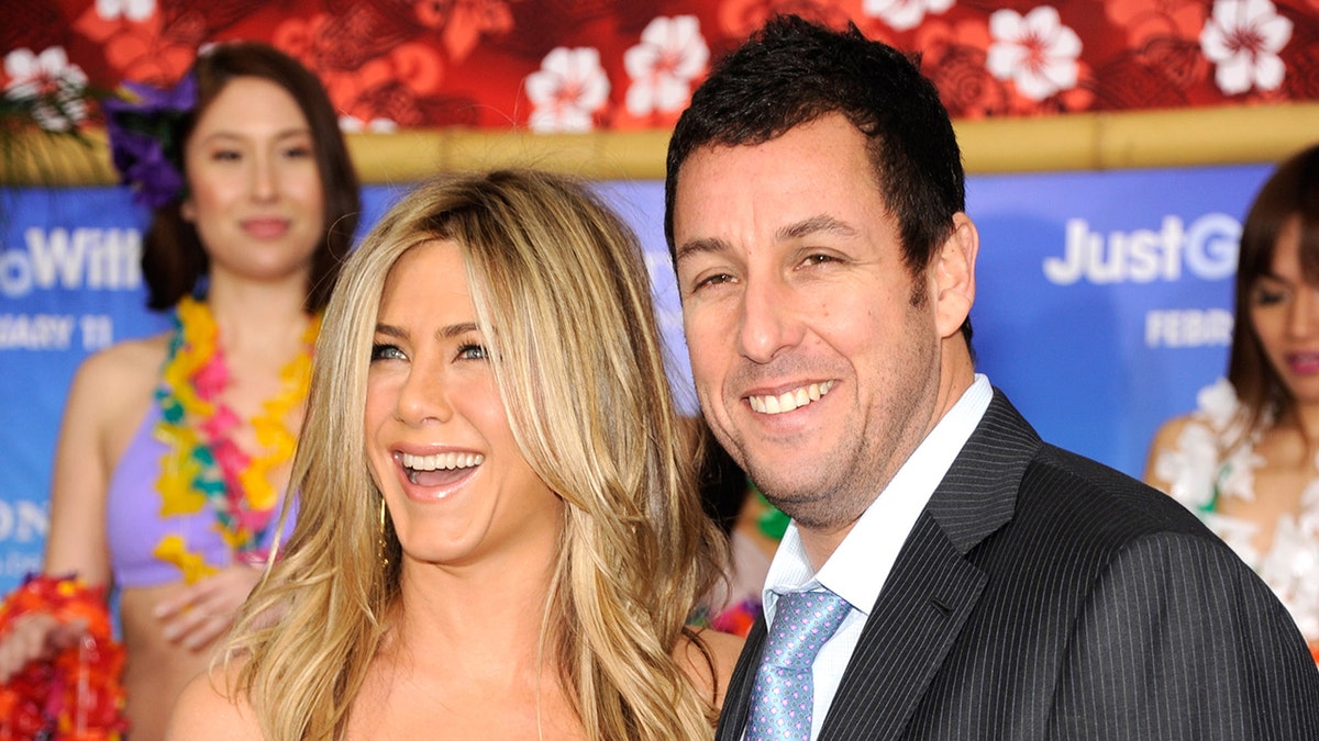 Adam Sandler and Jennifer Aniston "Just Go With It" premiere