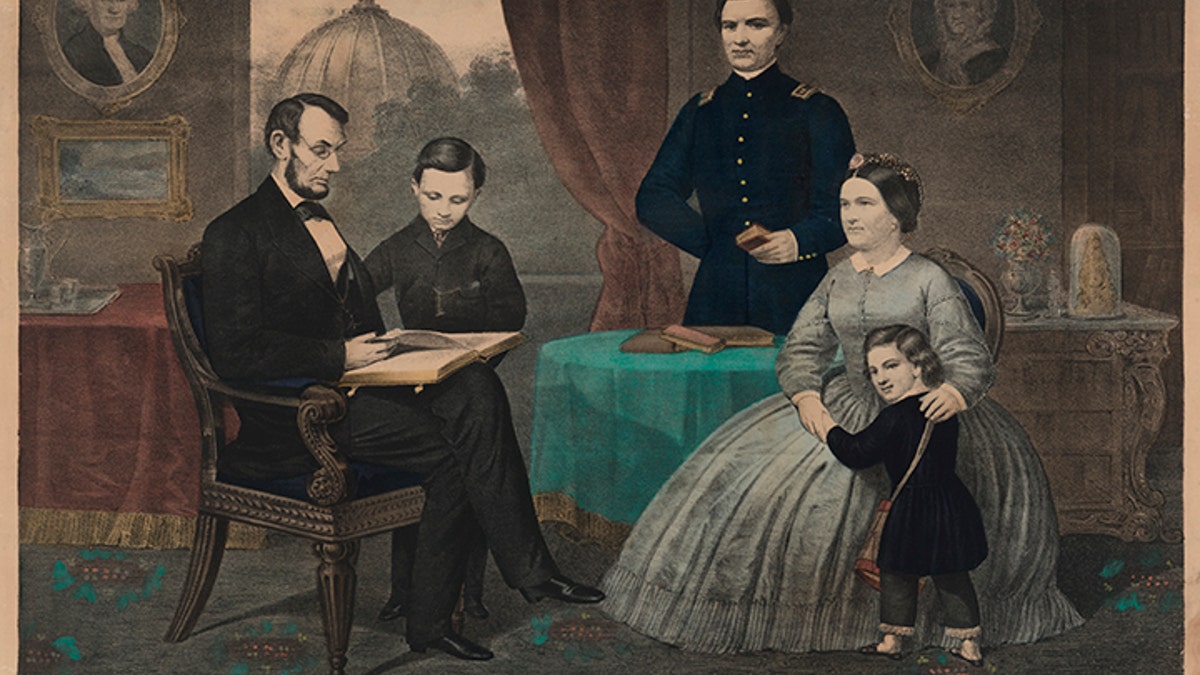 abe lincoln family