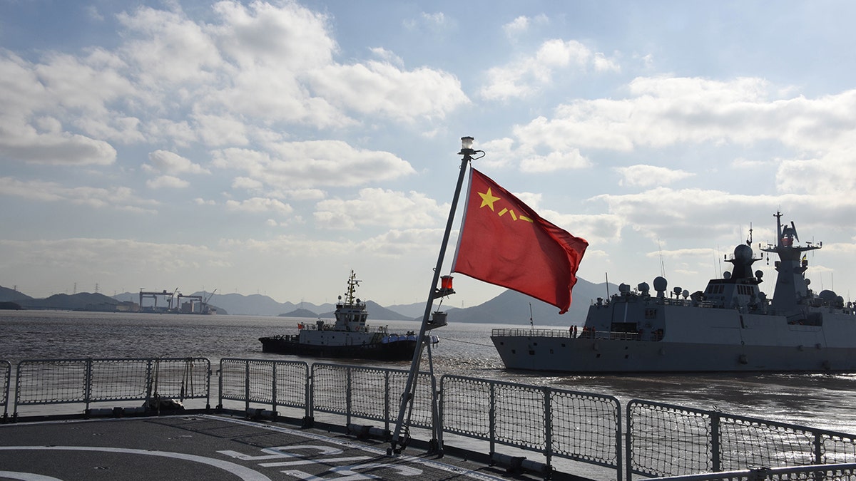 Chinese Navy vessel 