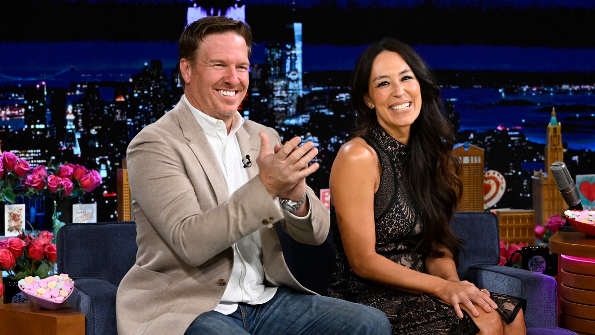 Chip and Joanna Gaines on "The Tonight Show"