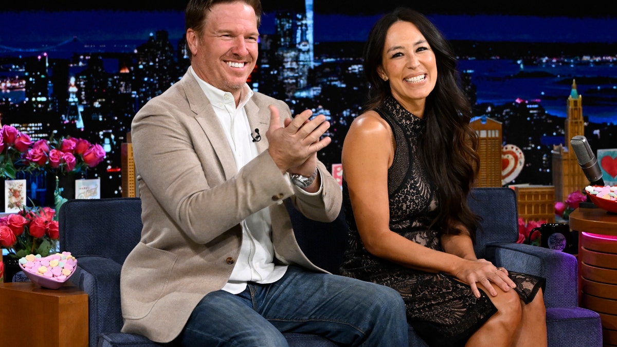 Chip and Joanna Gaines on "The Tonight Show"