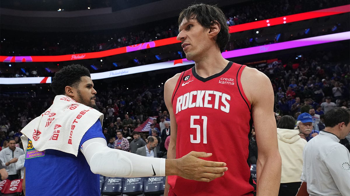 NBA Stars Tobias Harris and Boban Marjanović Swap Rocky First Impressions  of Each Other