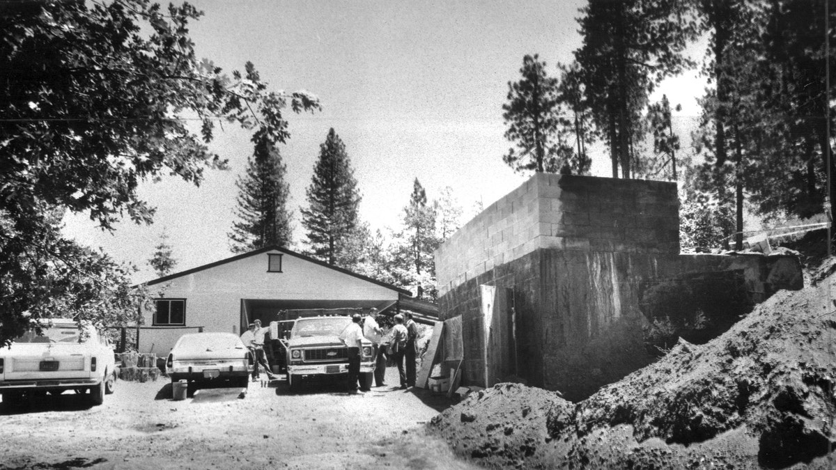 Charles Ng's and Leonard Lake's property and bunker in Wilseyville, California