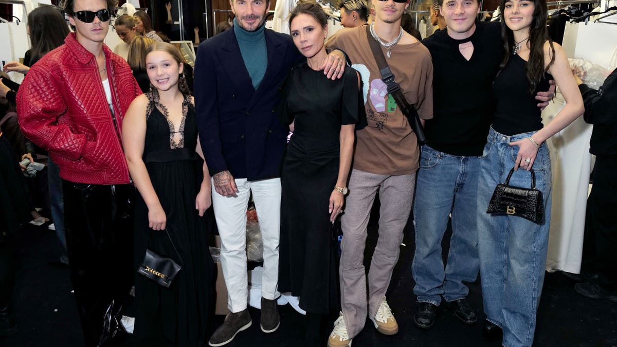 The family, here in 2022, has a long history of publicly supporting one another.