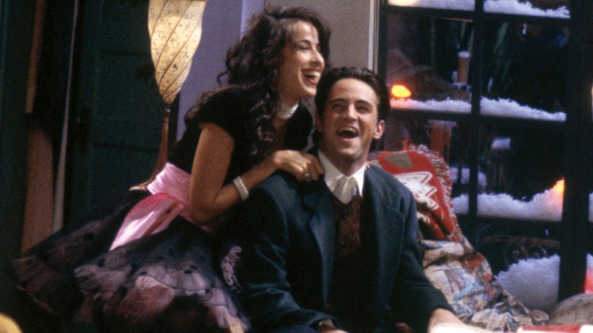 Janice and Chandler in "Friends"