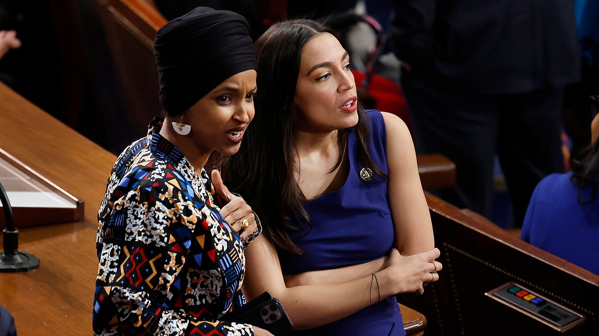 Ilhan Omar, Ocasio-Cortez