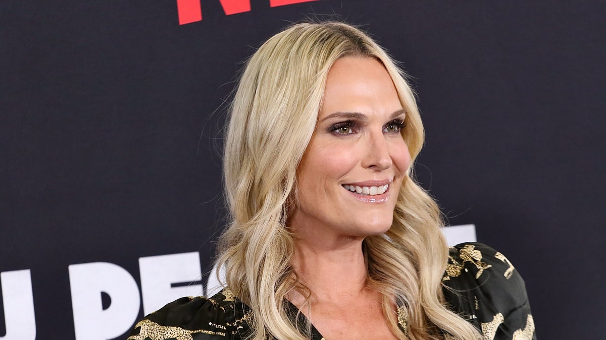 Molly Sims on the red carpet for You People on Netflix