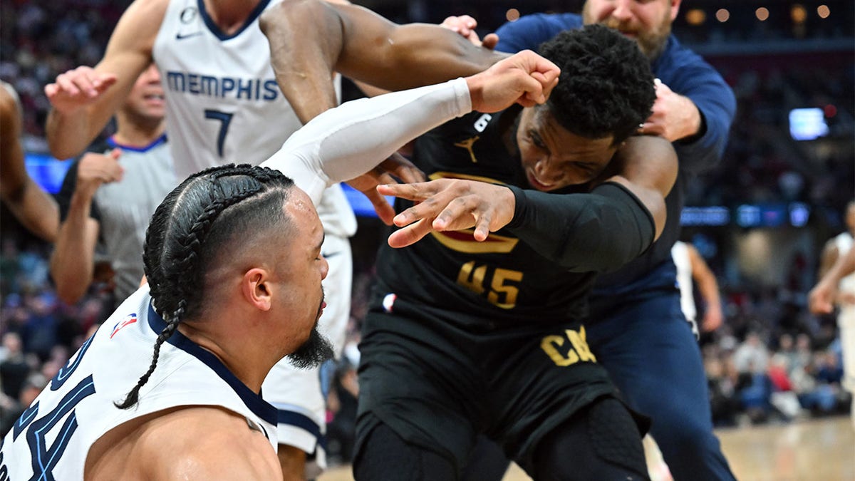 NBA suspends Grizzlies’ Dillon Brooks one game, fines Cavaliers’ Donovan Mitchell for brawl
