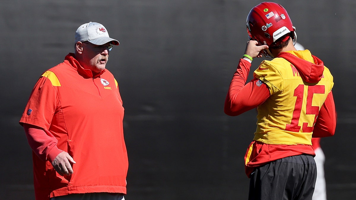 Andy Reid, Patrick Mahomes