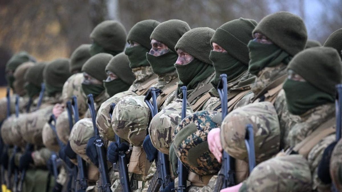 Ukrainian soldiers