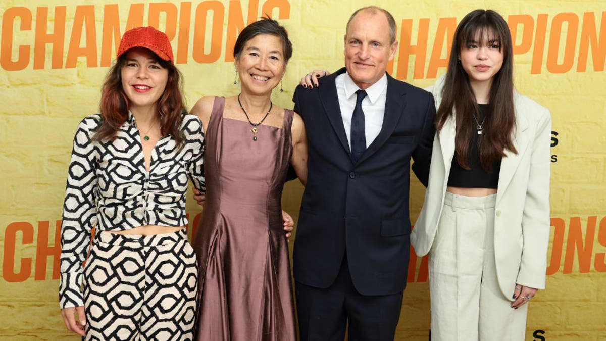 woody harrelson wife laura daughters deni and makani