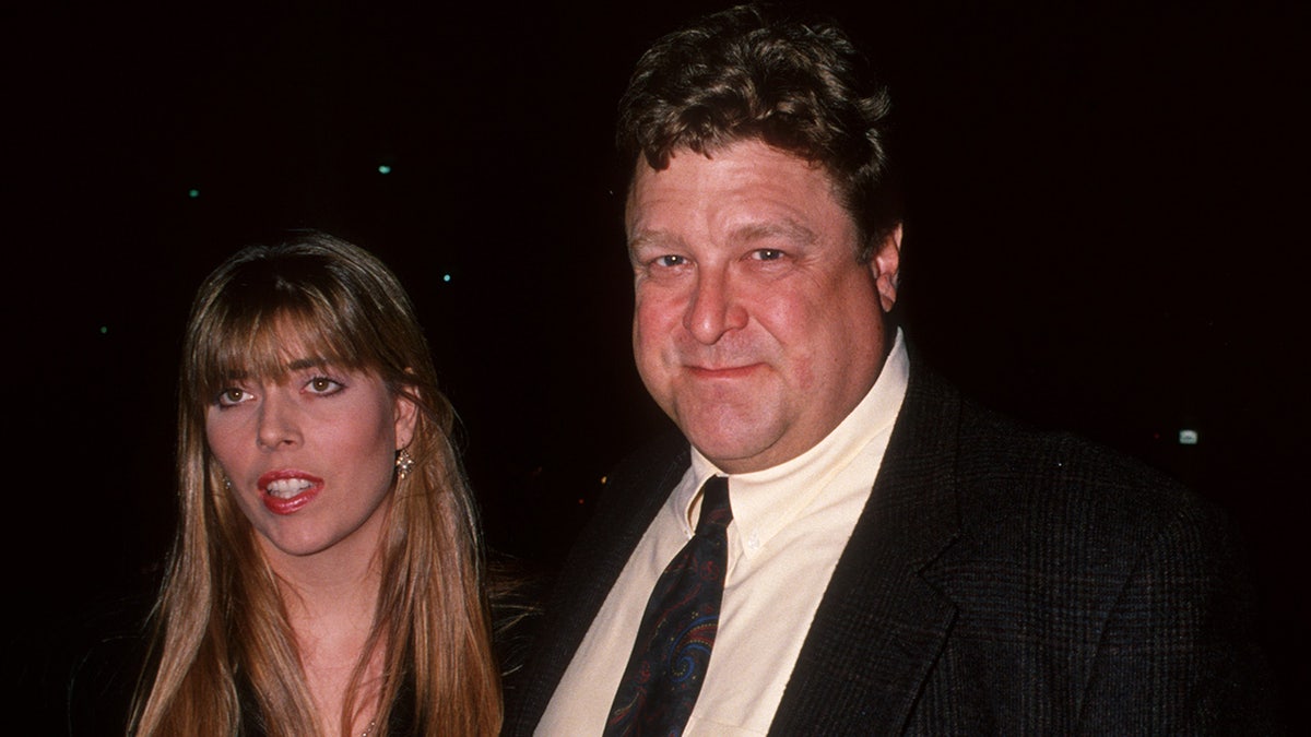 John Goodman and his wife Annabeth Hartzog at the opening night of 'Picasso at Lapin Agile'