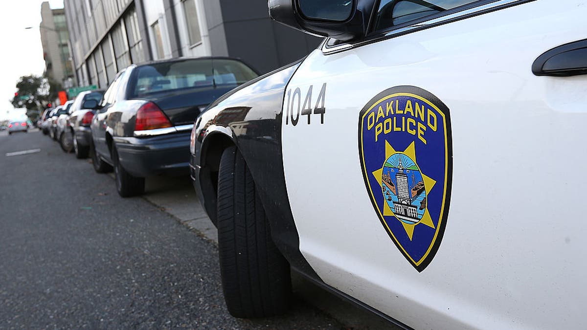 Oakland police vehicle