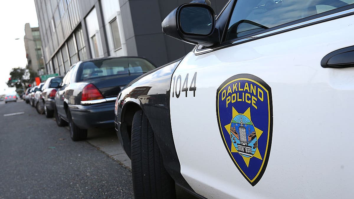 Oakland police vehicle