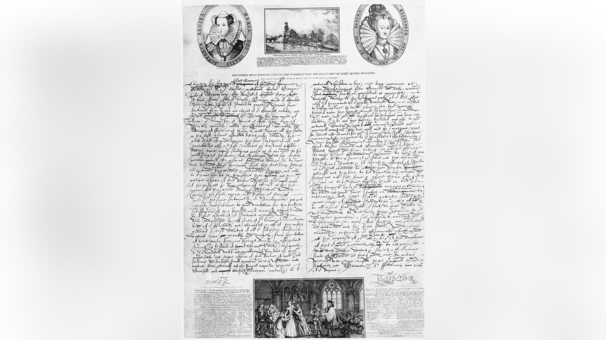 Mary, Queen of Scots execution order