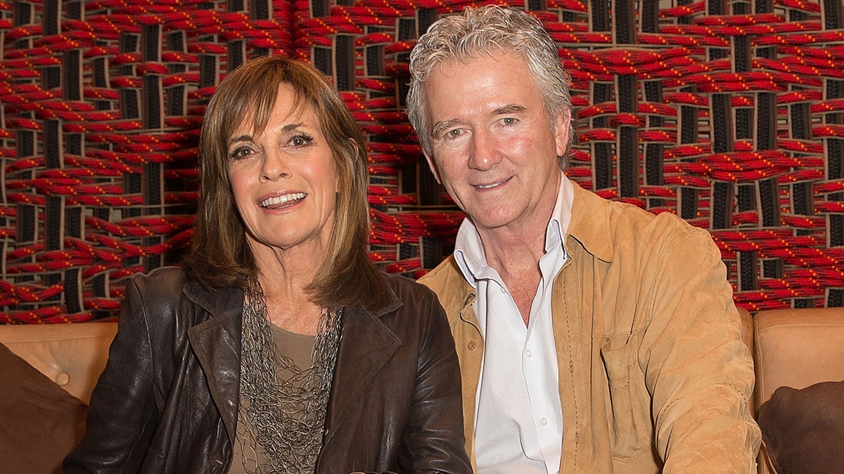 Linda Gray and Patrick Duffy at launch of Dallas reboot