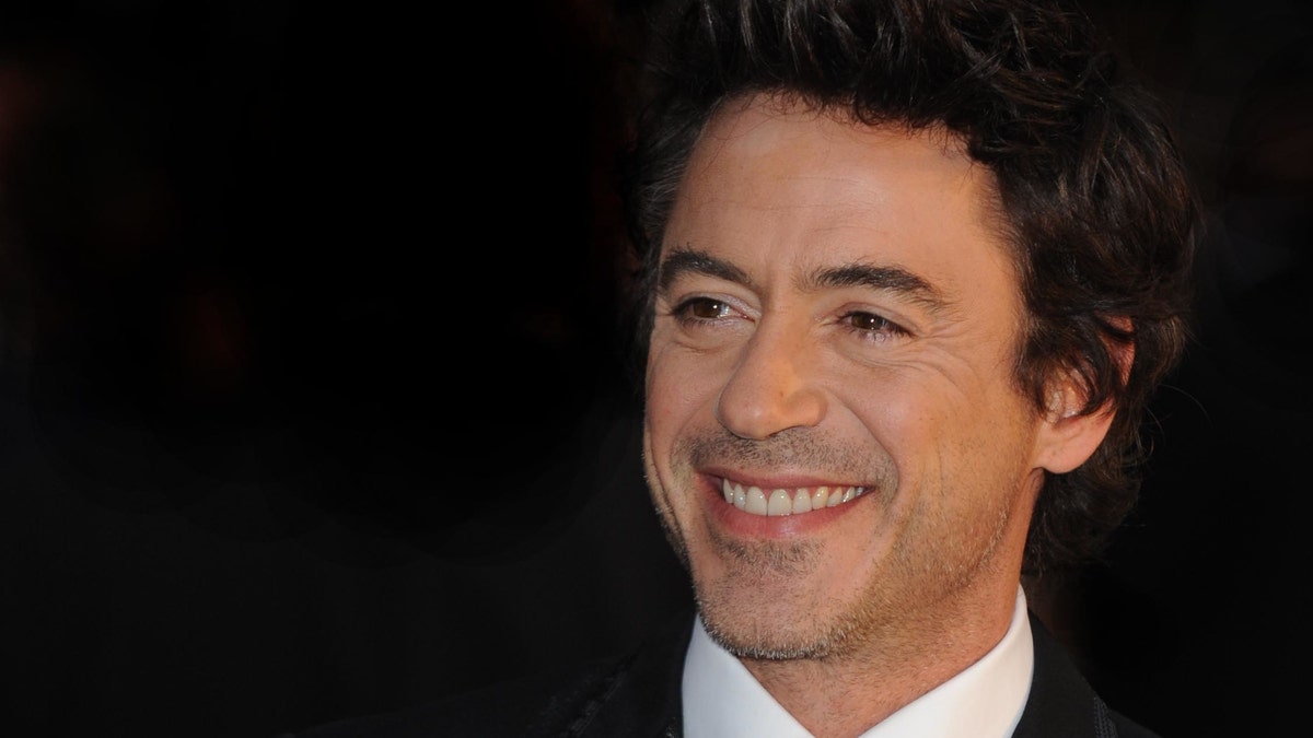 Robert Downey Jr. Tropic Thunder premiere