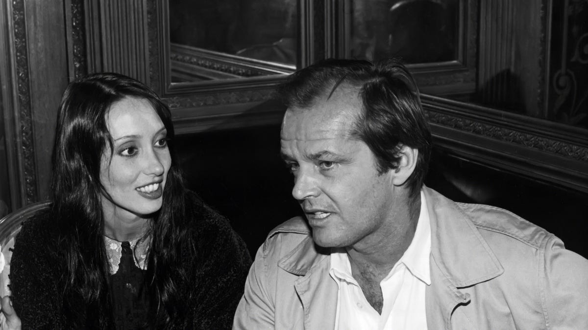 Shelley Duvall and Jack Nicholson 1980