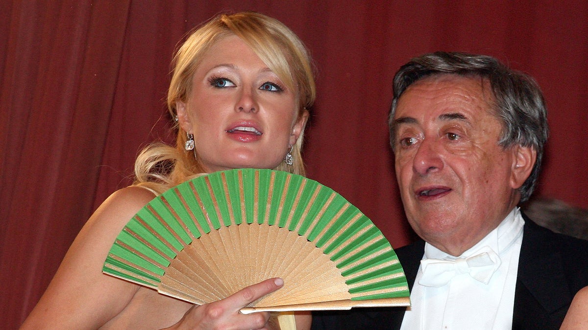 Paris Hilton and Richard Lugner at the Vienna Opera Ball