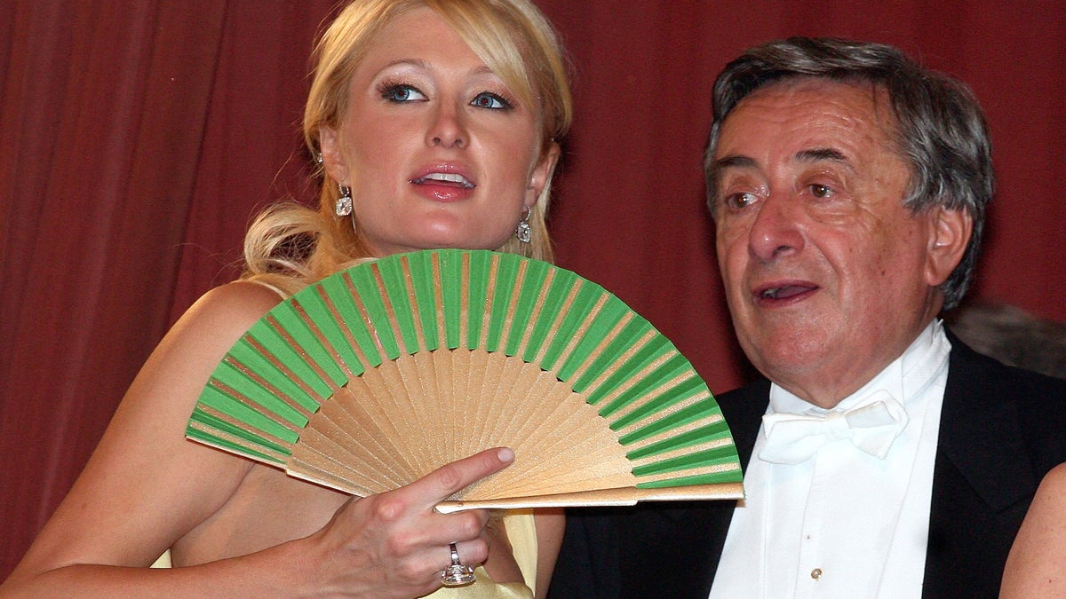 Paris Hilton and Richard Lugner at the Vienna Opera Ball