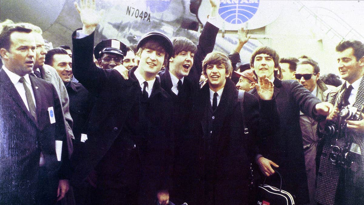 Beatles arrive in America