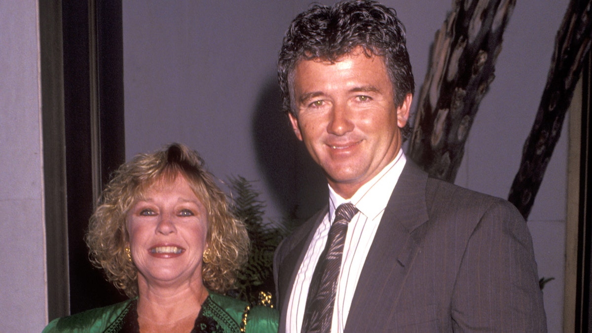 Patrick Duffy and his wife Carolyn Rosser at ABC party