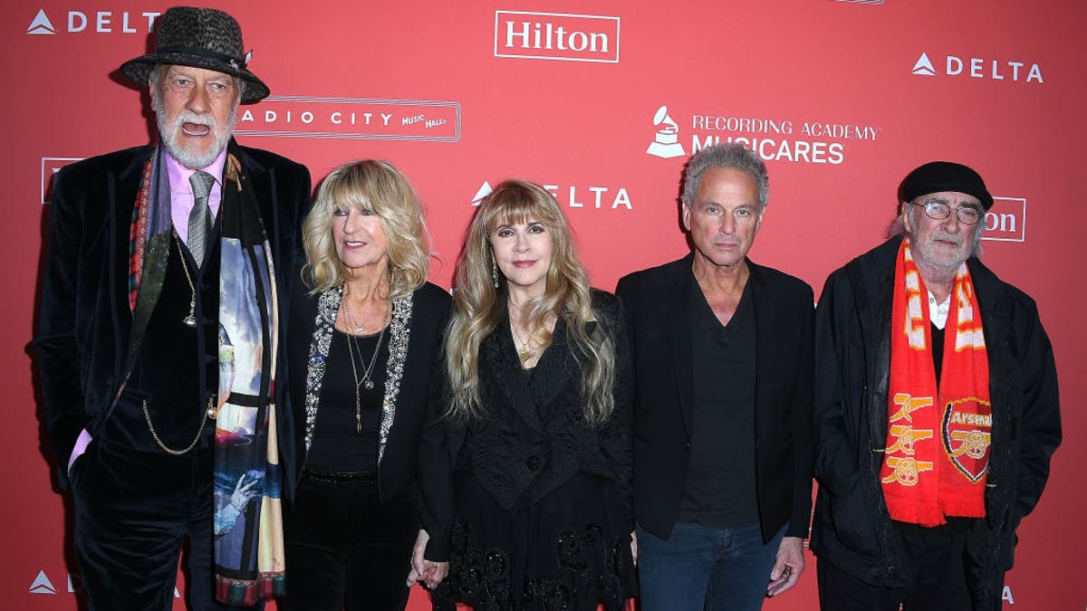 Fleetwood Mac walks red carpet at MusicCares event