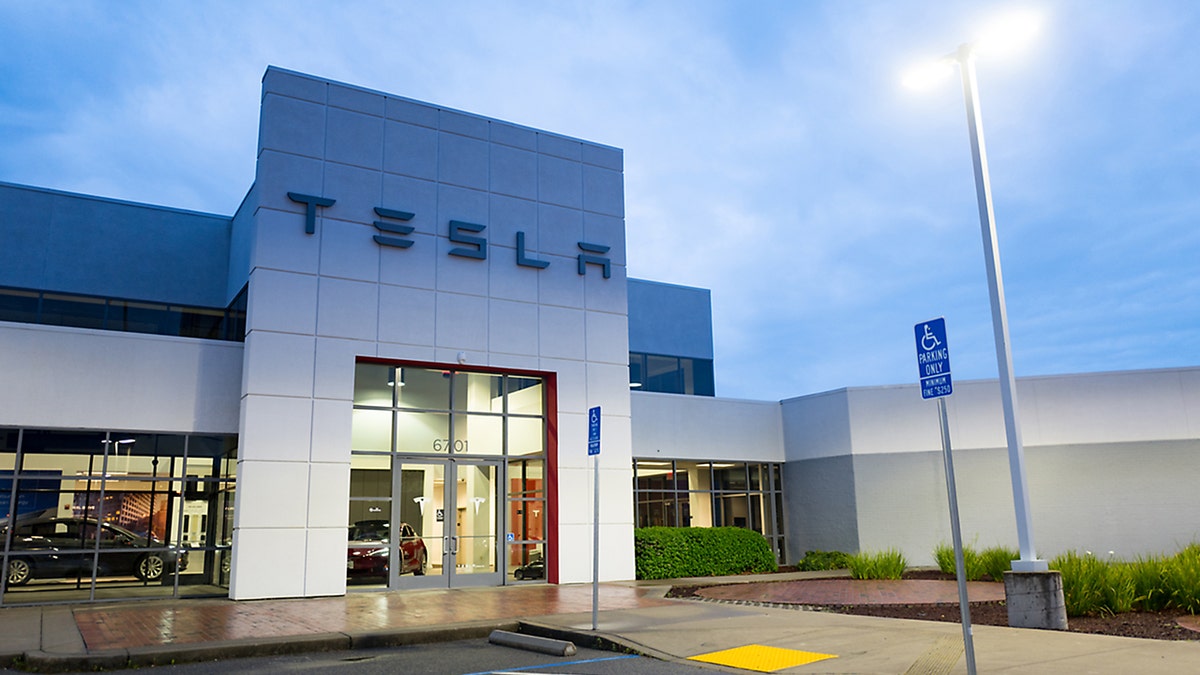 A Tesla facility