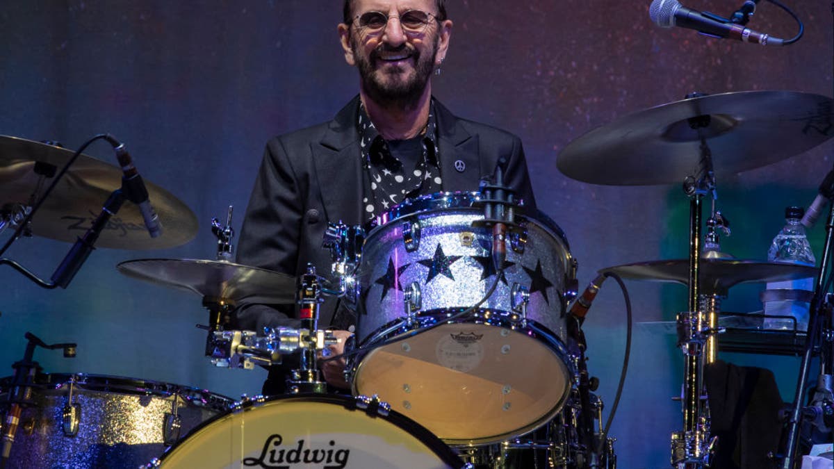 ringo starr playing drums