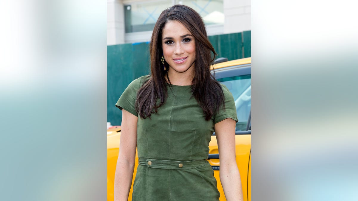 Actress Meghan Markle attends 2014 Mercedes-Benz Fashion Week during day 7 on September 11, 2013 in New York City.