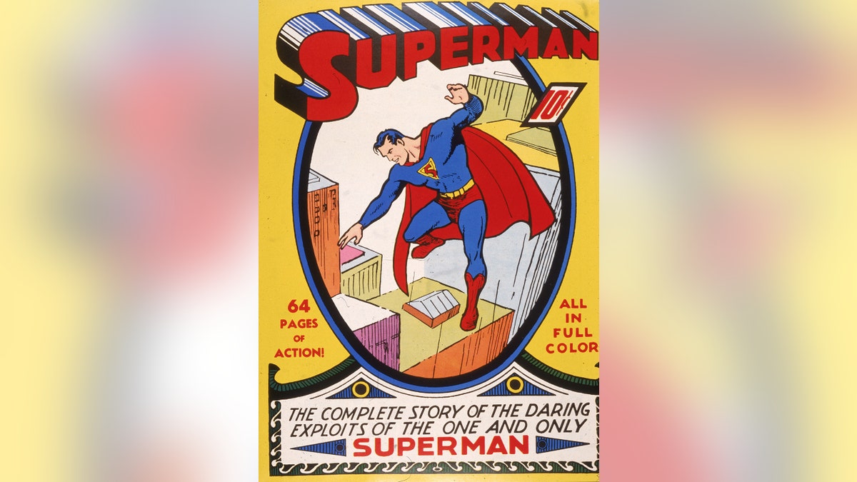 A cover of the Superman comic