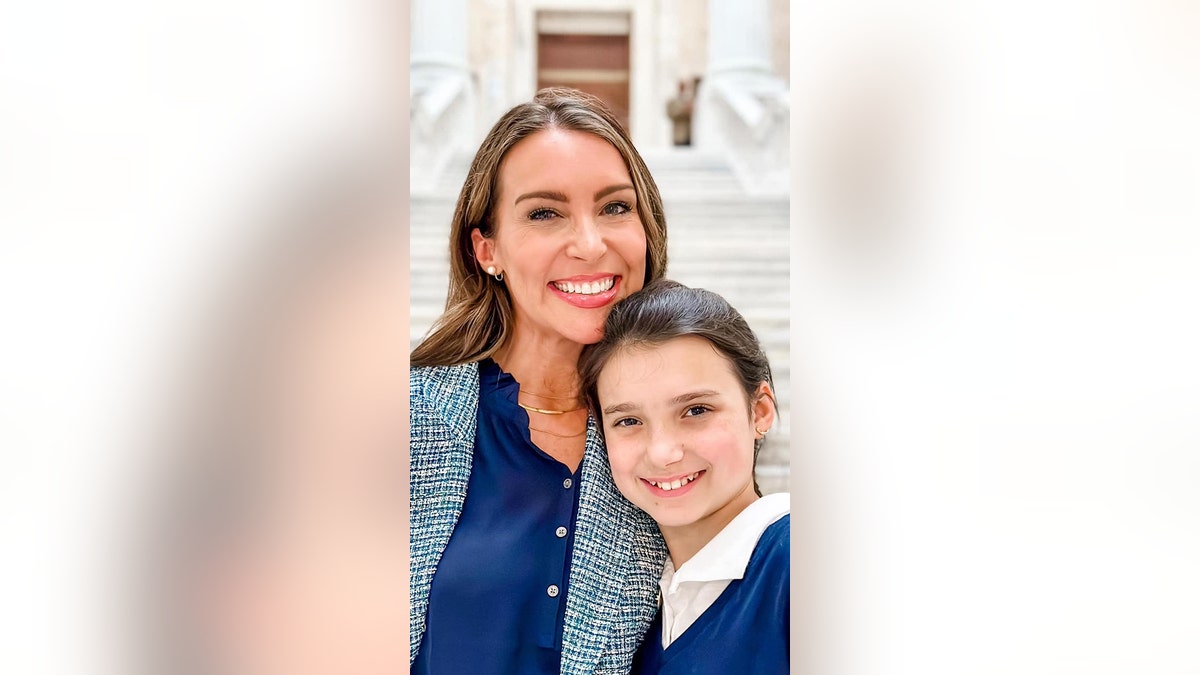 Ginny Lauren Dowden and daughter