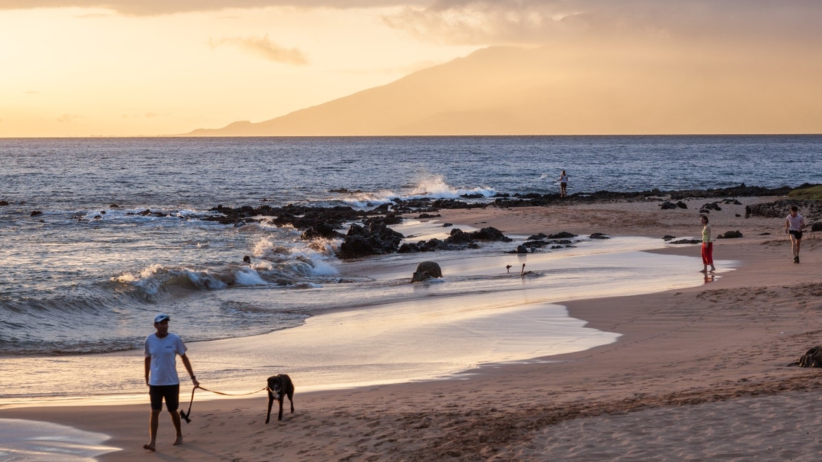 Keawakapu Beach in Maui, Hawaii