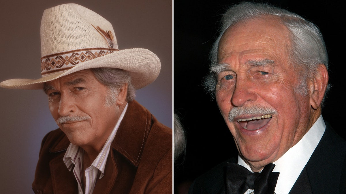 Howard Keel then and now split